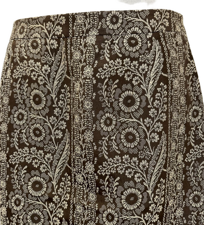 Celine Silk Blend Floral Skirt