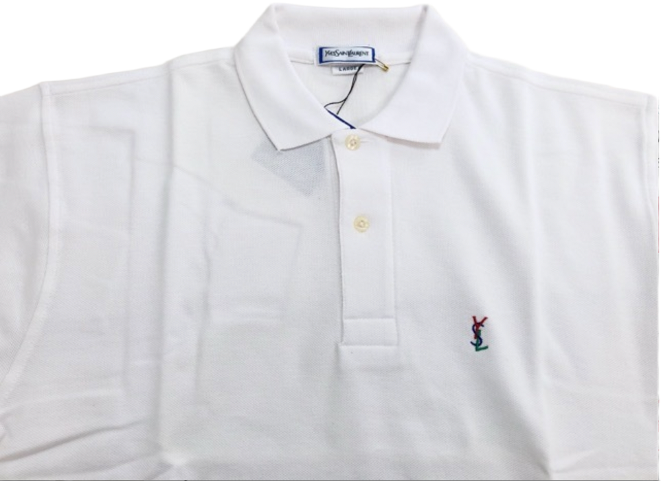 Yves saint laurent LS Polo shirt w logo