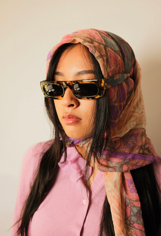 Jean Louis Scherrer Silk Scarf