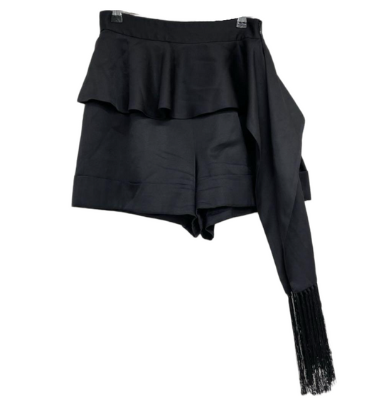 Alexander McQueen Shorts w Fringe Scarf