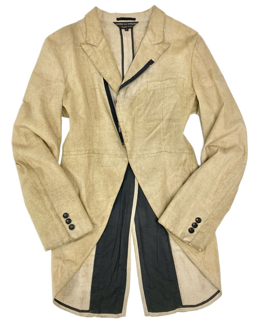 Comme des Garcons Homme Plus AD2002 Linen Rider Jacket