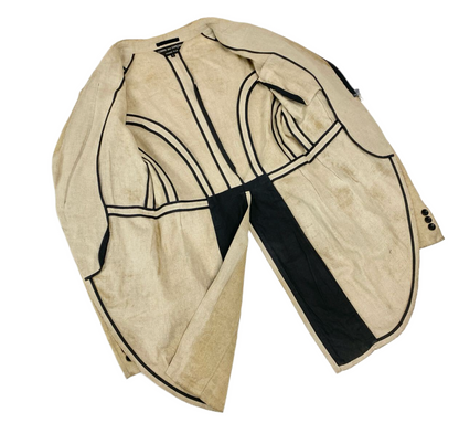 Comme des Garcons Homme Plus AD2002 Linen Rider Jacket