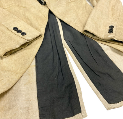 Comme des Garcons Homme Plus AD2002 Linen Rider Jacket
