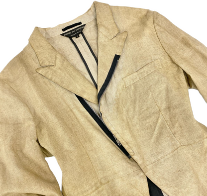 Comme des Garcons Homme Plus AD2002 Linen Rider Jacket