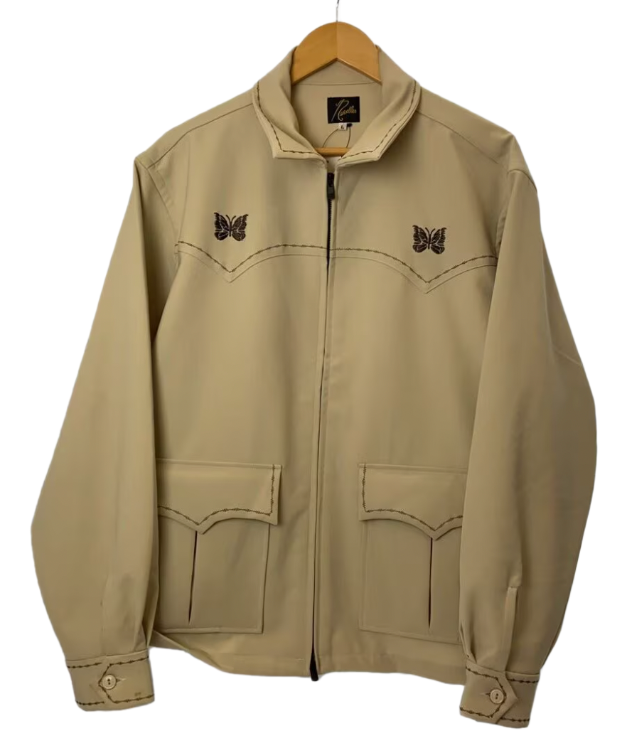 Needles Cowboy Beige Jacket Sz Large 23SS