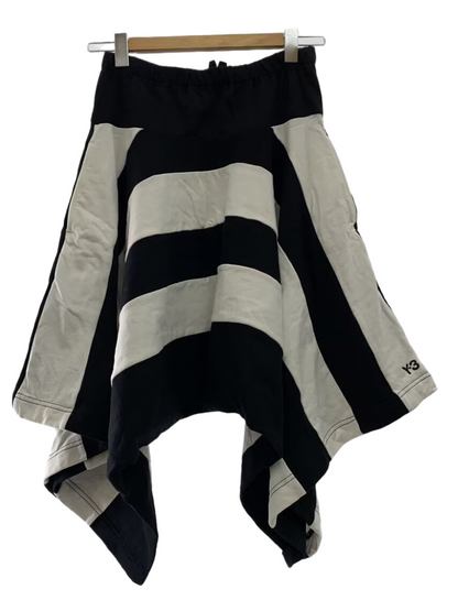 Y3 Stripe Asymmetrical Flared Sarouel Pants