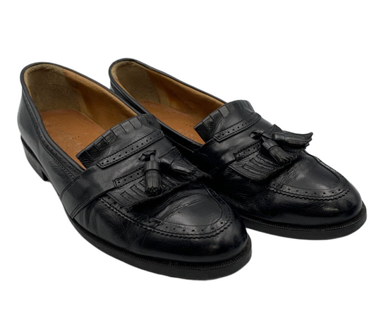 Yves Saint Laurent Leather Tassel Loafers