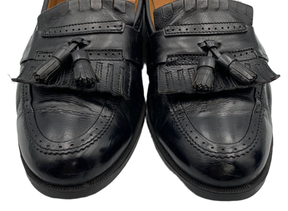 Yves Saint Laurent Leather Tassel Loafers