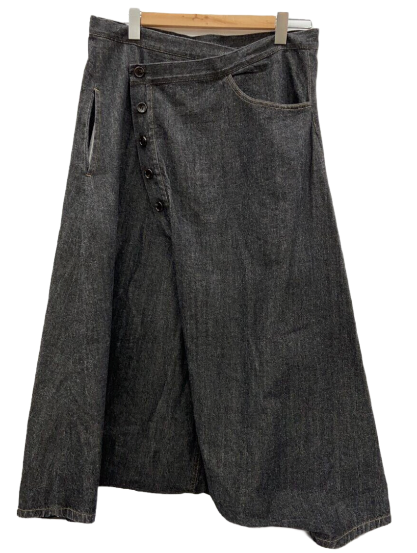 Y's Yohji Yamamato Sarouel Denim Assymetrical Button Pants Sz 3