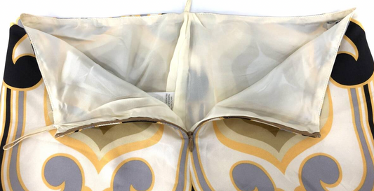 Miu Miu Silk Large Paisley Print Pencil Skirt SS 2005