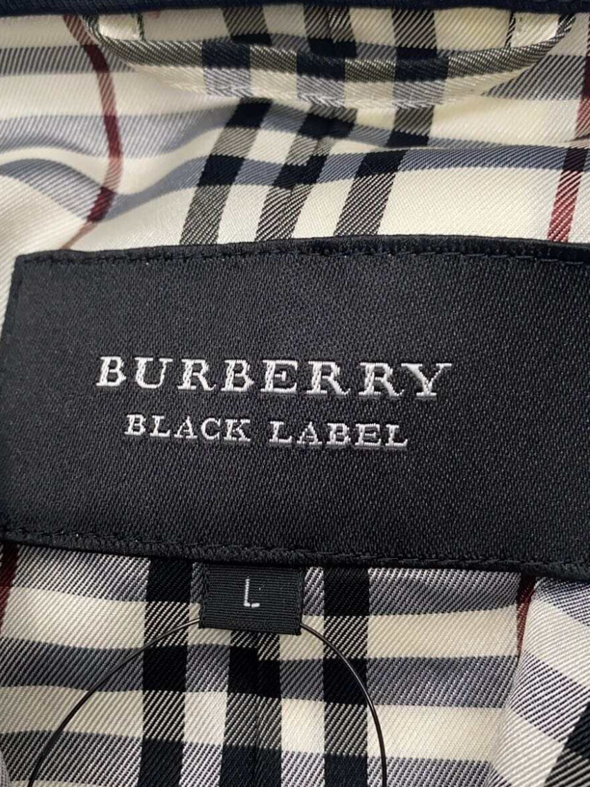 Burberry Black Label Marine Coat Silver Button Jacket