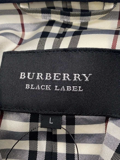 Burberry Black Label Marine Coat Silver Button Jacket