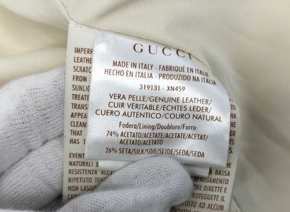 Gucci Snake Leopard Leather Rider Jacket