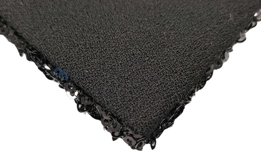 Yves Saint Laurent Sequin Black Vest XS