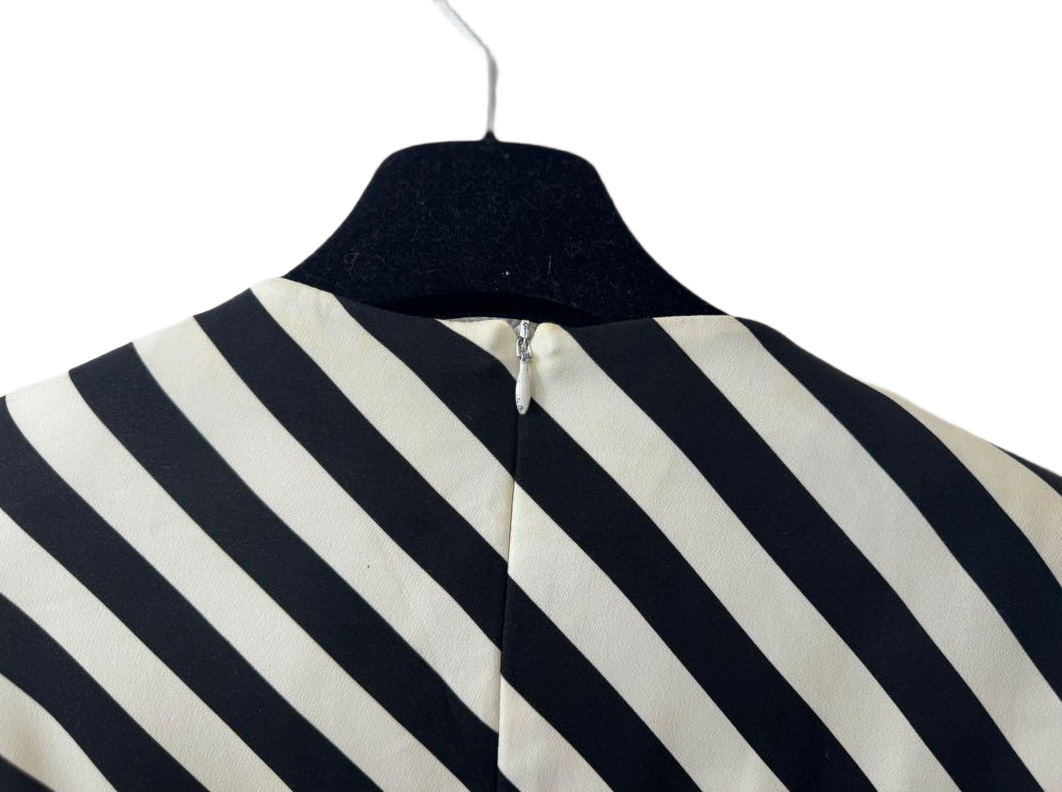 Dries Van Noten Striped Sless Strong Shoulder Top