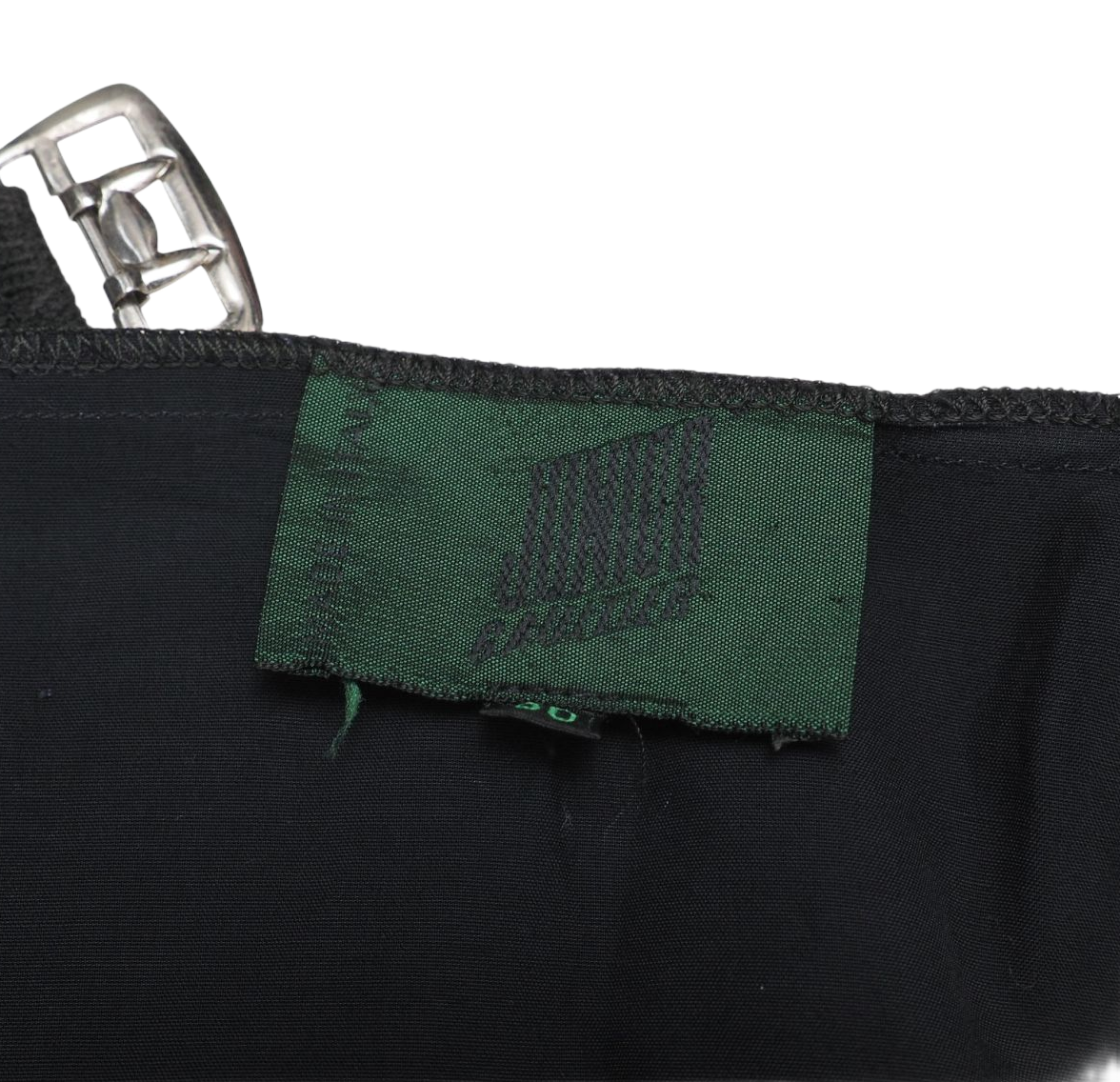 Jean Paul Gaultier Junior Pleated Wrap Skirt w Belt Design Sz 50