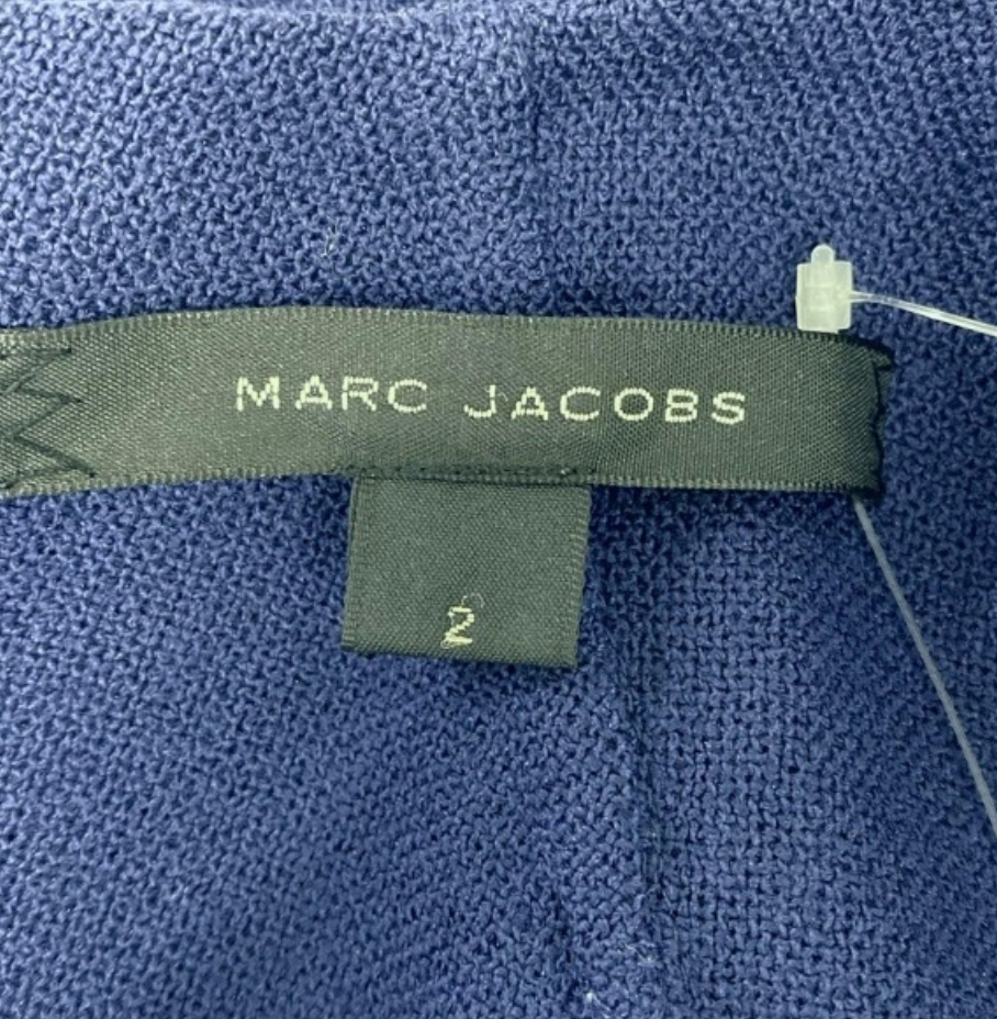 Marc Jacobs Cap SS Vest Navy Sz 2