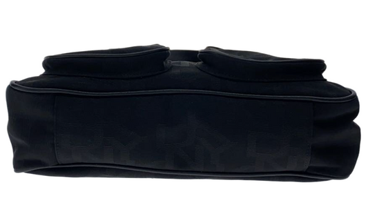 DKNY Canvas Leather Double Strap Tote Handbag