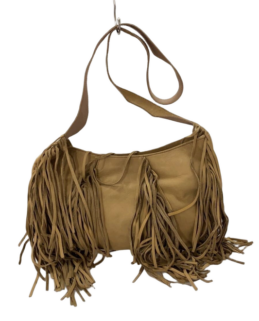 Lanvin en blue beige fringe Shoulder bag