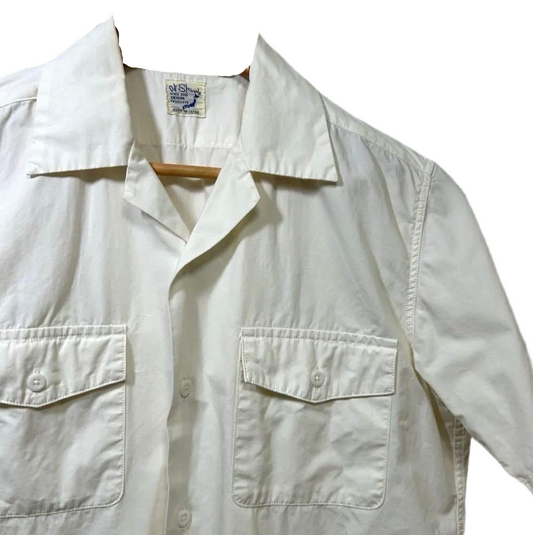 Orslow Pocket SS Collared Shirt Mens