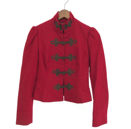 Rugby Ralph Lauren Mandarin Button Puff LS Jacket