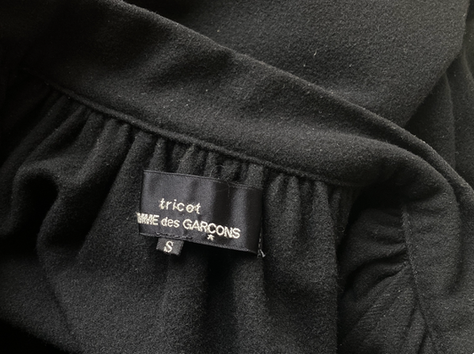 Tricot Comme des Garcons Tiered Wool Jacket AD2010