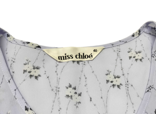 Miss Chloe Floral Sheer Cardigan/Cami Dress Set
