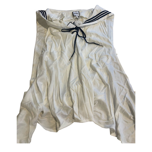 Jean Paul Gaultier Sept Premieres Sailor Side Drape Vest