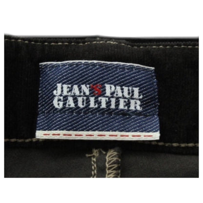 Jean Paul Gaultier Brown Velvet Utility Pant