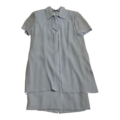 Courreges SS Shift Faux Tie Midi Dress