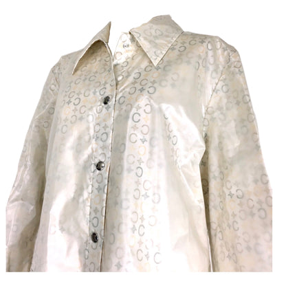 Celine Monogram Raincoat w/ Matching Belt
