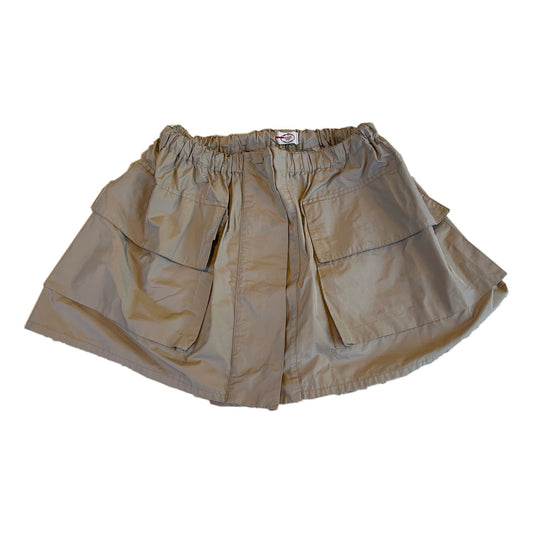 Prada Cargo Nylon Mini A Line Adjustable Skirt