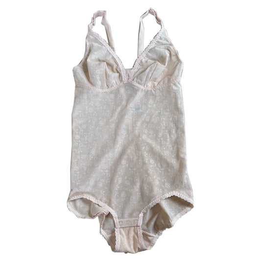 Christian Dior Logo Sheer Lingerie Bodysuit