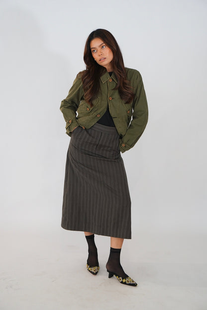 Comme des garçons Homme utility khaki jacket