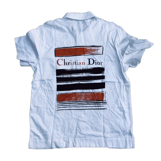 Christian Dior Sports Logo Pocket Polo