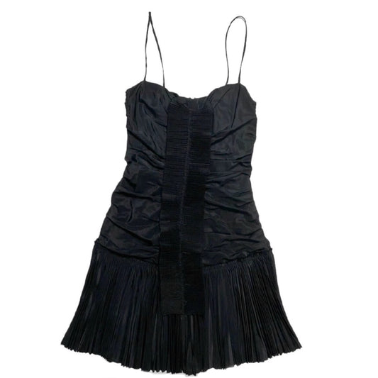 Dolce & Gabbana Pleated Mini Strappy Dress