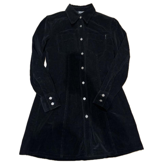 Versace Jeans Couture Corduroy Button Down LS Mini Dress