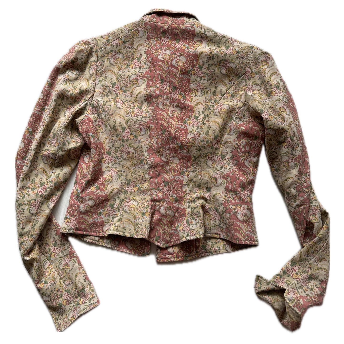 Ralph lauren Paisley Button Down Puff LS Blouse