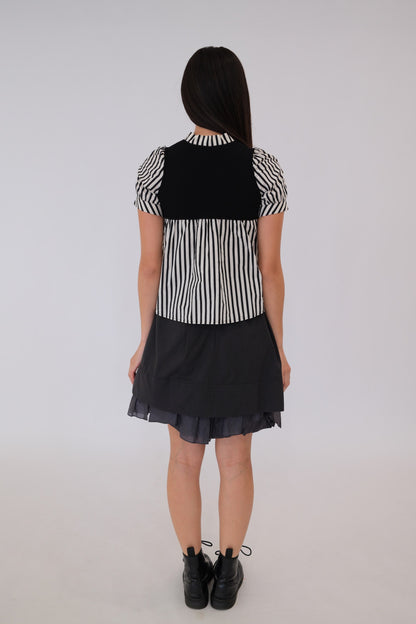 Celine Layered Grey Tutu Circle Skirt