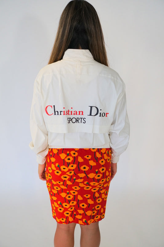 Christian Dior Sports Logo Anorak Harrington Jacket