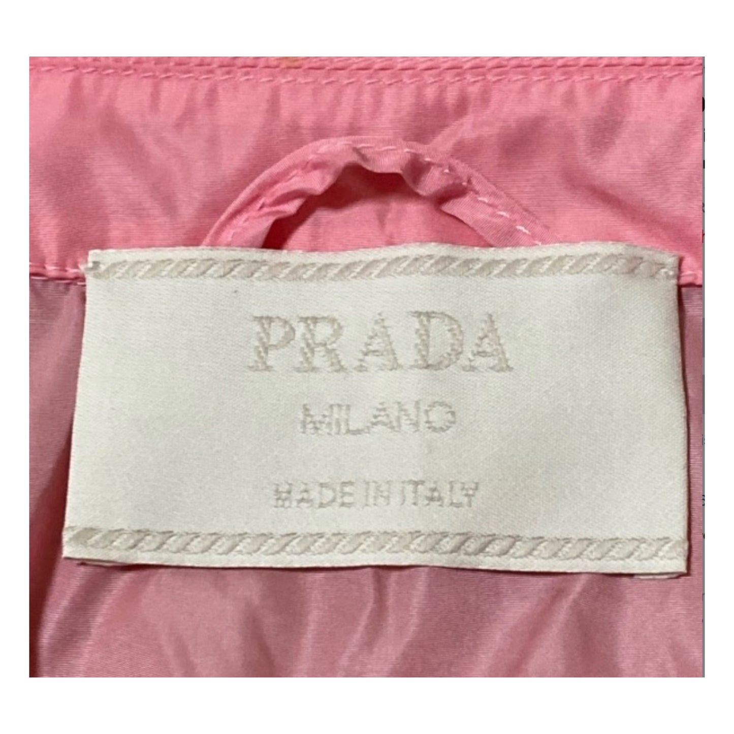 Prada Nylon Zip Harrington Jacket