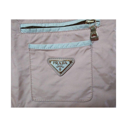 Prada Nylon Pocket Logo Zip Harrington Anorak Jacket