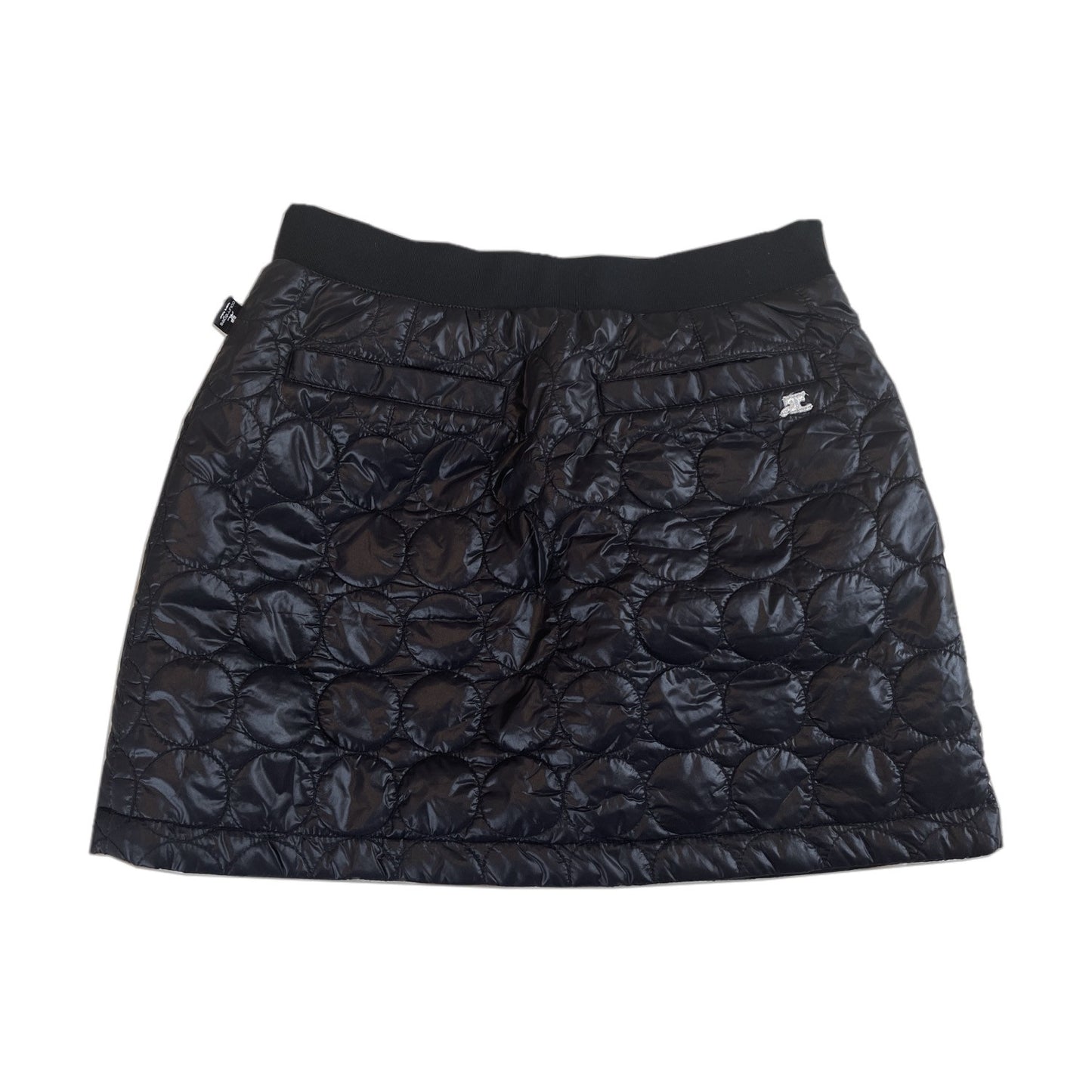 Courreges Quilted Puffer Mini Skirt
