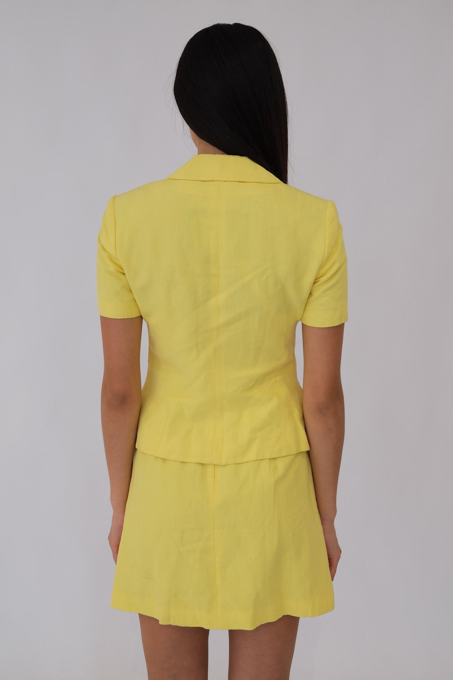 Versace Medusa Button SS Blazer & Halterneck Dress Set