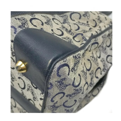 Celine Macadam Logo Monogram Boston Tote Bag