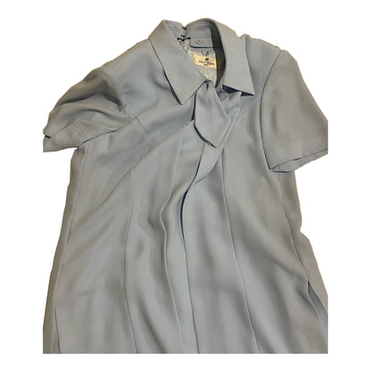Courreges SS Shift Faux Tie Midi Dress