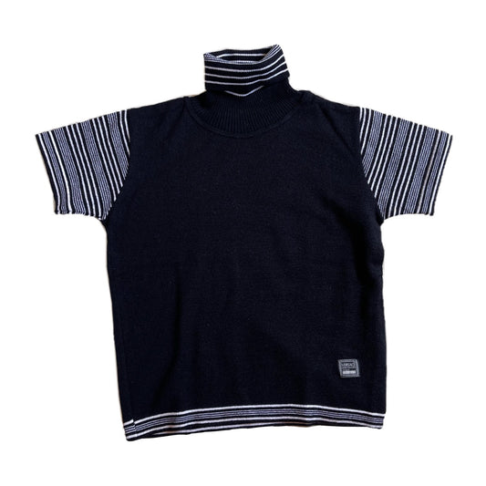 Versace Jeans Couture  Turtleneck SS Knit Top