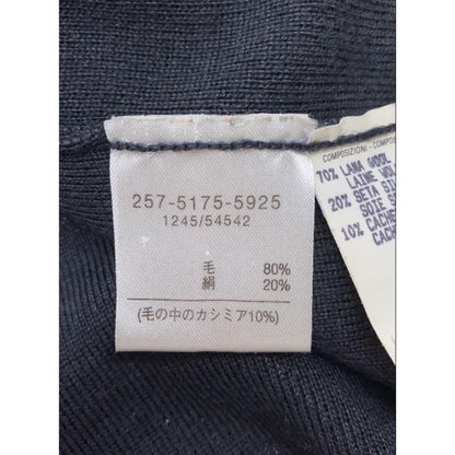 Gucci Knit LS Cardigan w Metal Plate Logo