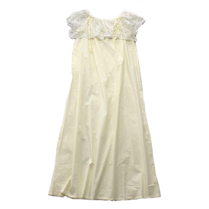Christian Dior Floral Sless Ribbon Night Gown Dress