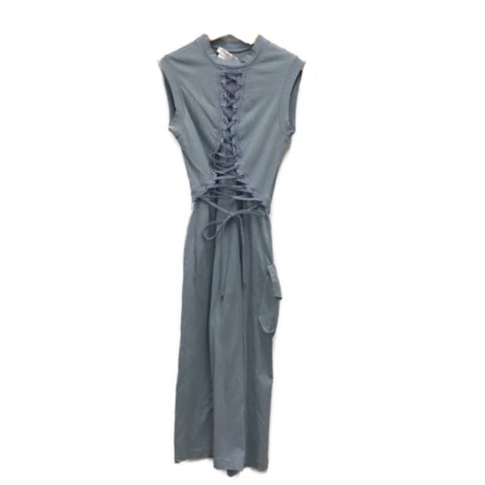 Christian Dior Lace Up Pocket Muscle Tank Dress